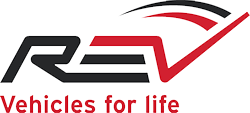 REV Group Vehicles for Life logo