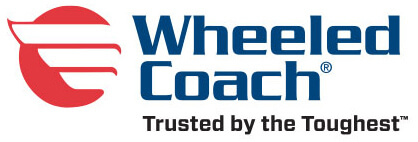 Wheeled Coach logo with Trusted by the Toughest tagline under it