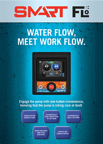 SMART FLO Graphic - Water Flow, Meet Work Flow with image of the Smart Flo part.