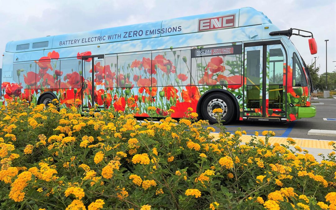 ENC® DEBUTS THE AXESS BATTERY ELECTRIC BUS (BEB) AT APTA EXPO THE FIRST EV BUS THAT IS ZERO EMISSIONS AND ZERO CORROSION