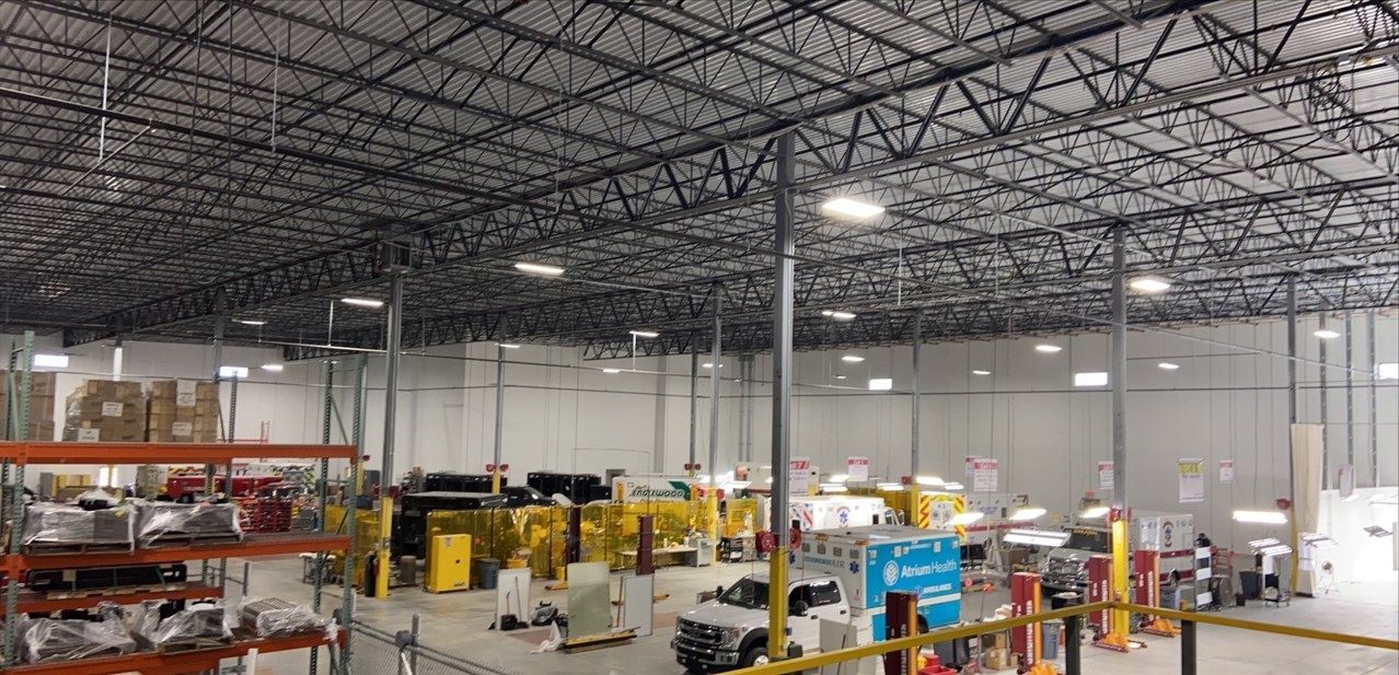 Image of the inside of the REV Remount Center in Ohio