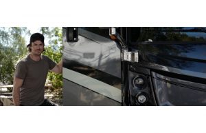 Ian Somerhalder with Fleetwood RV