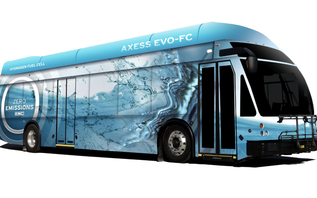 FOOTHILL TRANSIT ORDERS 19 ENC ZERO-EMISSION AXESS EVO-FC HYDROGEN FUEL CELL BUSES
