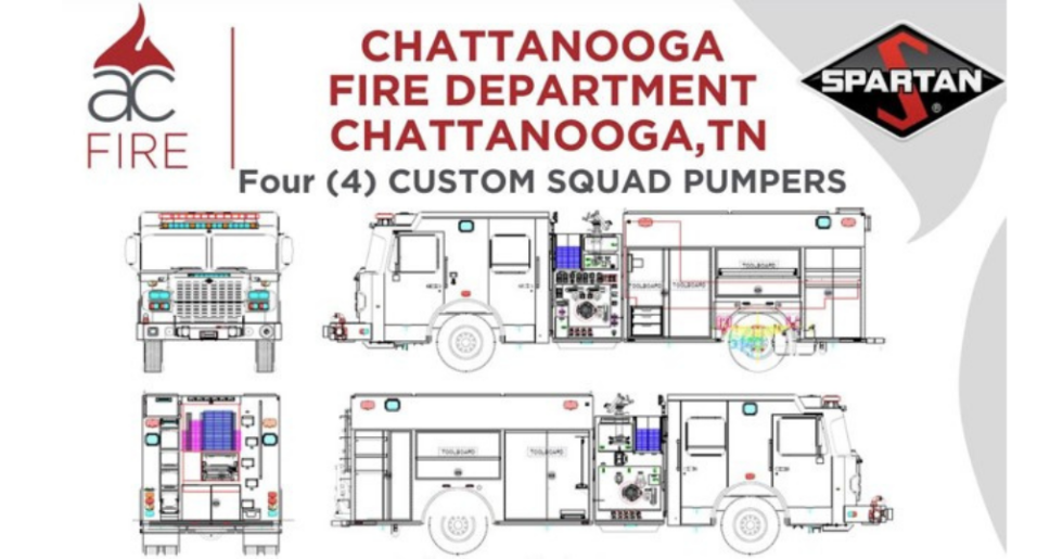 Chattanooga Fire Department Orders 10 Spartan Emergency Response ...