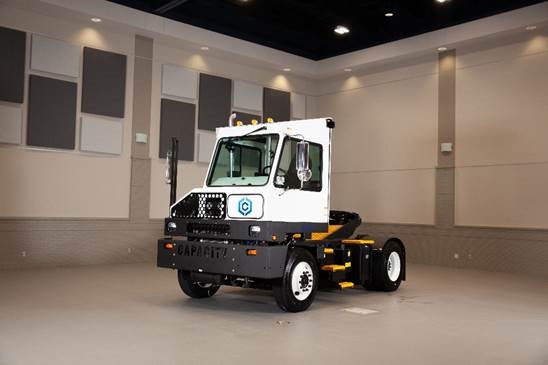 Terminal Tractor inside a Convention Hall