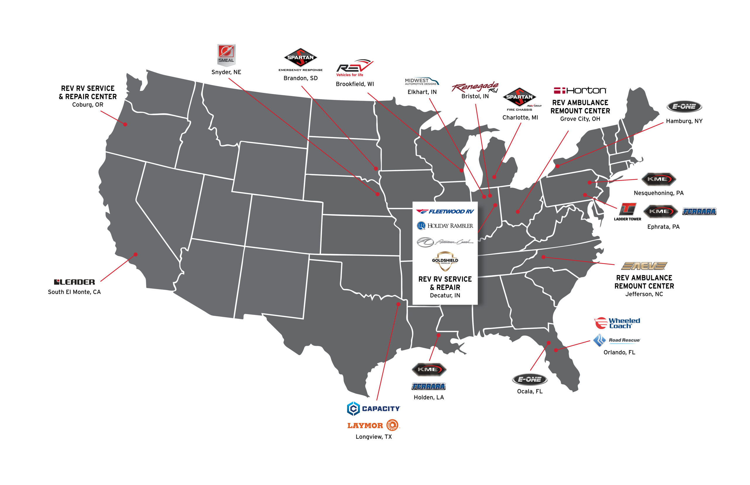 Map of USA